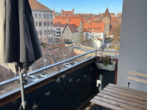 Wohnung zur Miete 975 € 2 Zimmer 52,7 m² 3. Geschoss frei ab 20.01.2026 Peter-Vischer-Straße Lorenz Nürnberg 90403