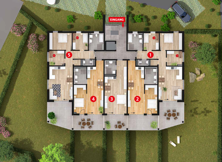 Studio zum Kauf provisionsfrei 1 Zimmer 53,6 m² EG frei ab sofort Am Retzer Schübl 2 Steinberg Steinberg am See 92449