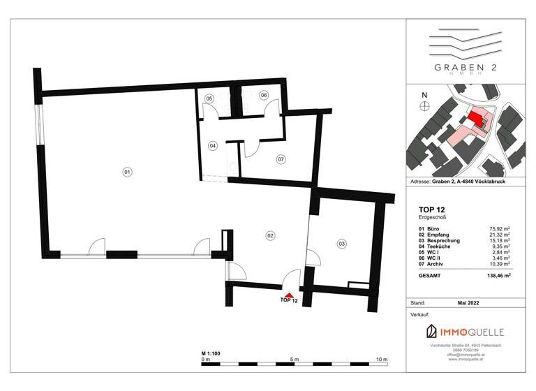 Büro zum Kauf - Erstbezug provisionsfrei Vöcklabruck 4840