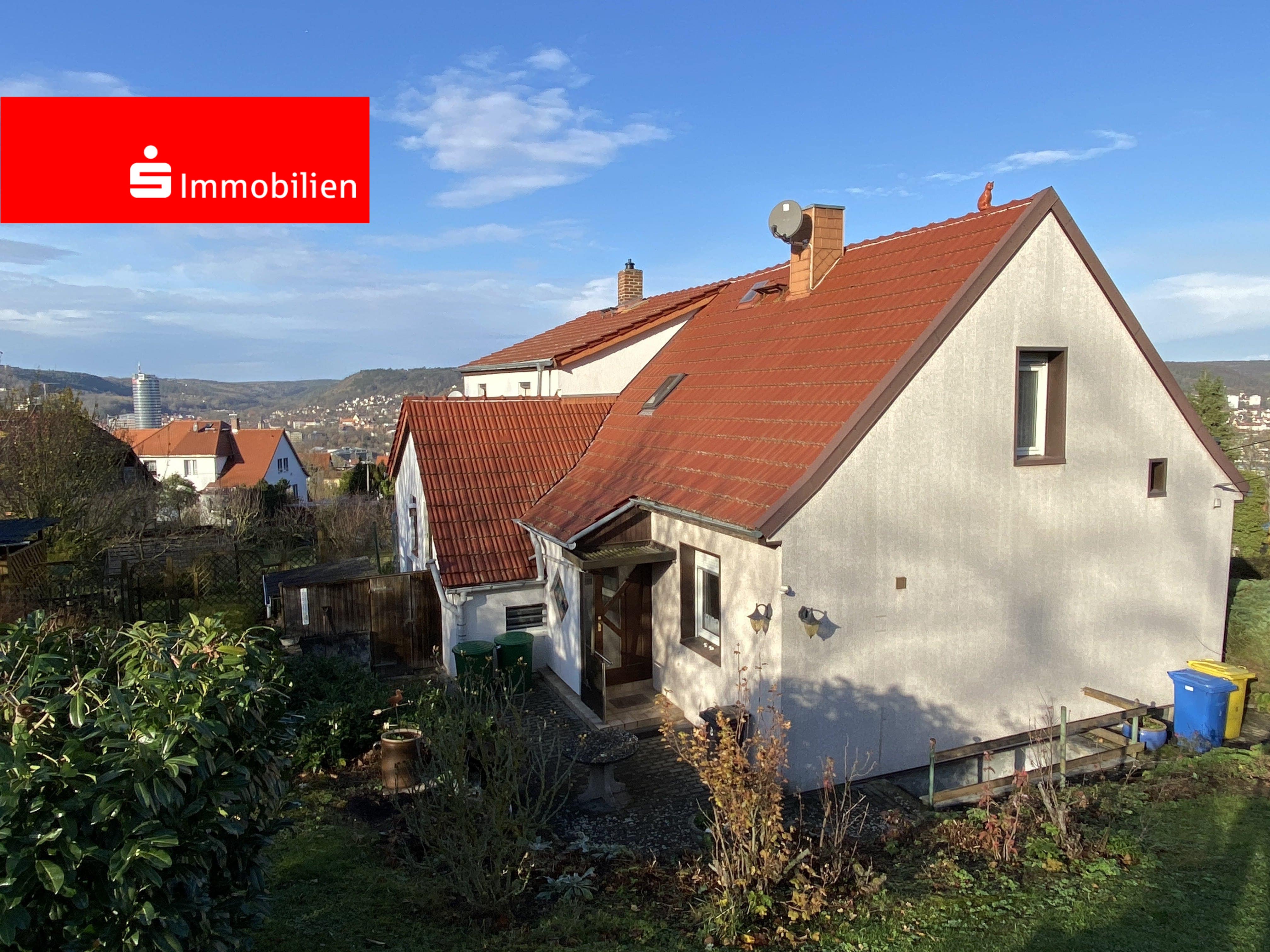 Doppelhaushälfte zum Kauf 470.000 € 4 Zimmer 85 m²<br/>Wohnfläche 1.044 m²<br/>Grundstück Wenigenjena - Ort Jena 07749