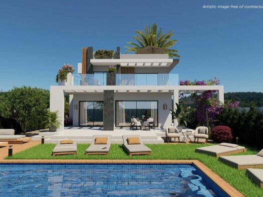 Villa zum Kauf - Erstbezug provisionsfrei 883.210 € 4 Zimmer 230 m² 500 m² Grundstück Quesada 03170