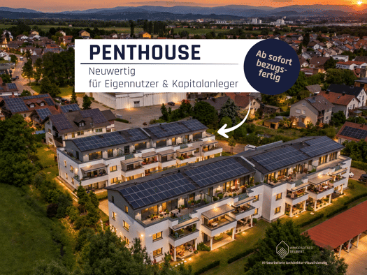Penthouse zum Kauf provisionsfrei 399.000 € 2 Zimmer 87 m² Straubing Straubing 94315