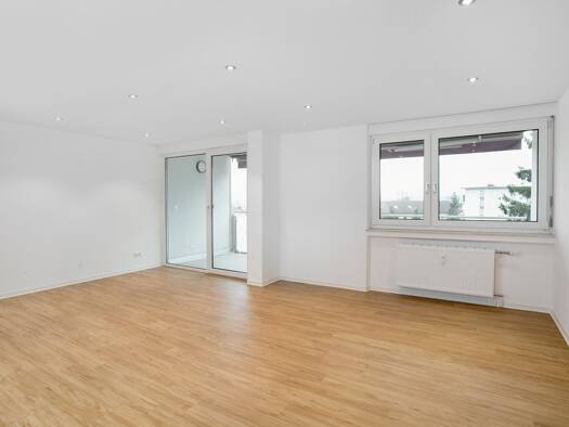 Wohnung zur Miete 890 € 3 Zimmer 78,6 m² 3. Geschoss Brucknerstraße 9 Waldshut Waldshut-Liedermatte 79761