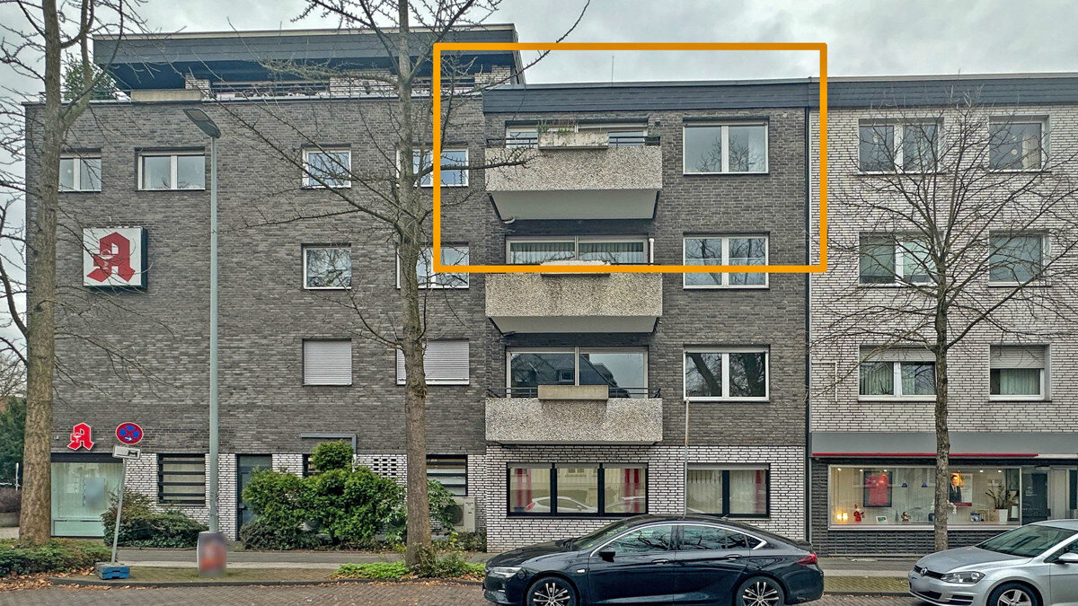 Wohnung zum Kauf 169.000 € 2 Zimmer 78 m²<br/>Wohnfläche 3.<br/>Geschoss Innenstadt Dinslaken 46535