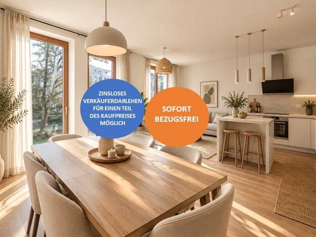 Wohnung zum Kauf - Neubau 799.000 € 3 Zimmer 83 m² 1. Geschoss frei ab sofort Dora-Benjamin-Park Friedrichshain Berlin 10245