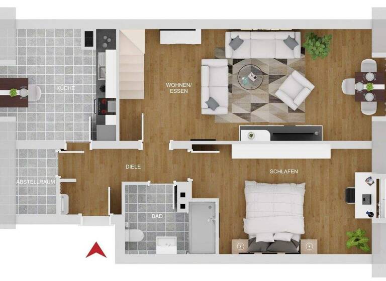 Wohnung zum Kauf 374.000 € 3 Zimmer 90,3 m² Moosburg 85368