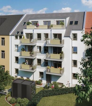 Wohnung zum Kauf 674.500 € 4 Zimmer 98,3 m² 2. Geschoss Laubegast-Nord/Alttolkewitz Dresden 01279