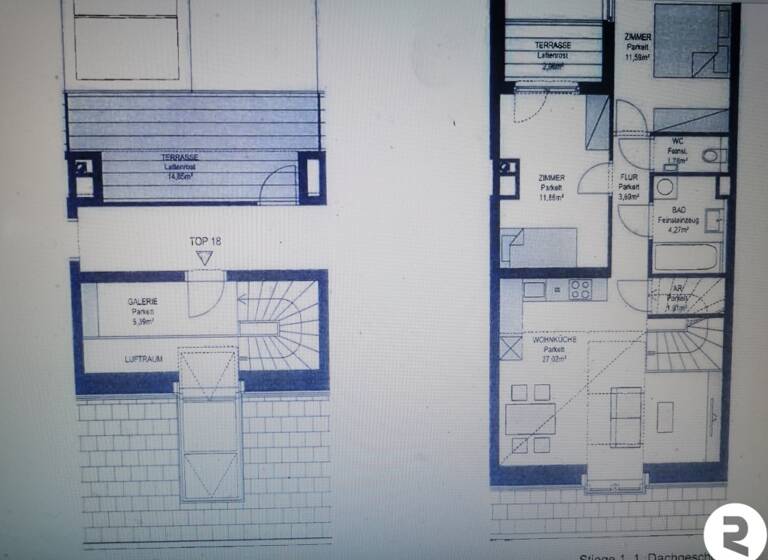 Wohnung zur Miete 1.790 € 3 Zimmer 71 m² Wien 1090