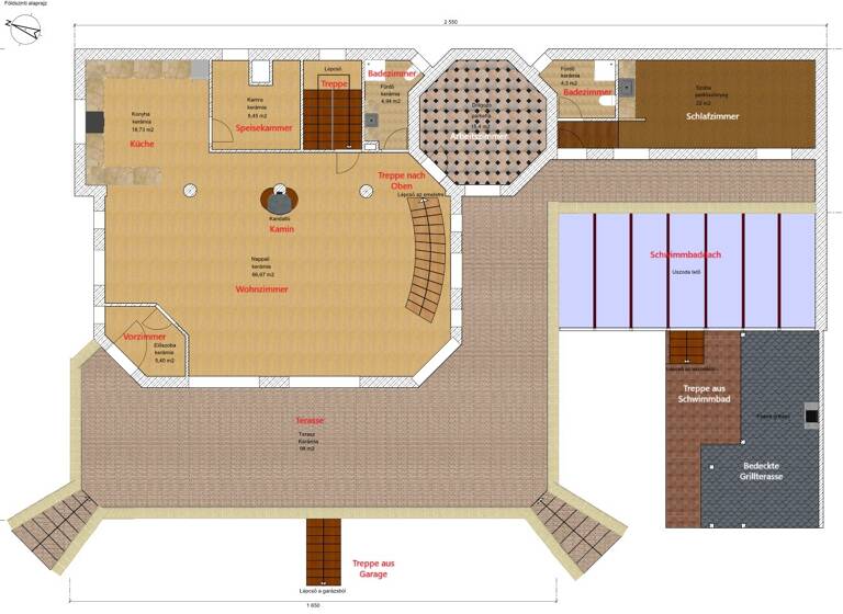 Haus zum Kauf provisionsfrei 1.250.000 € 6 Zimmer 550 m² 7.216 m² Grundstück BUDAPEST