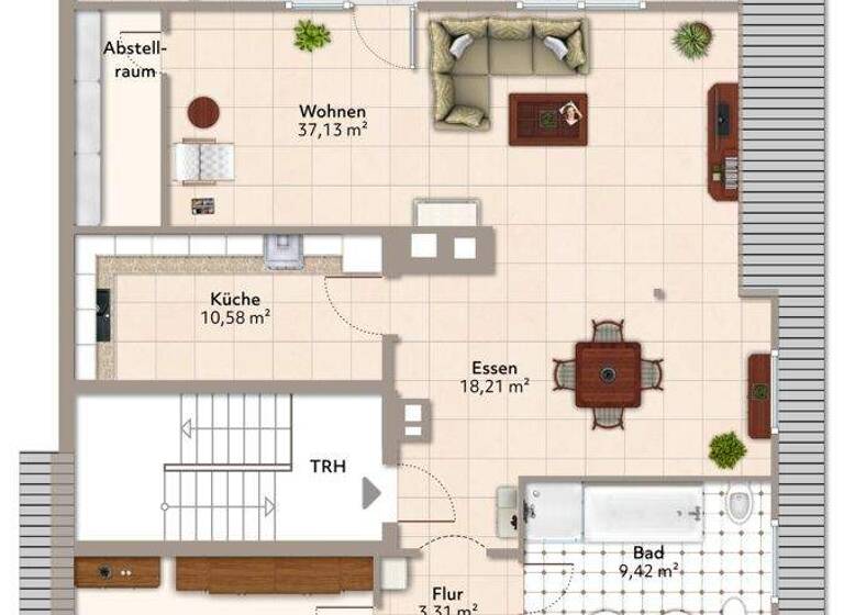 Penthouse zum Kauf 249.000 € 3 Zimmer 110,8 m² 2. Geschoss Bad Nenndorf 31542