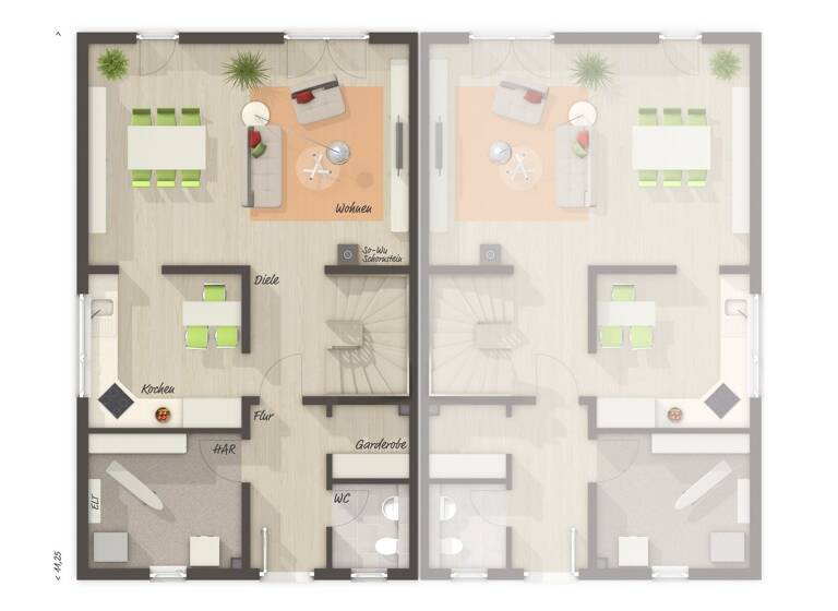 Mehrfamilienhaus zum Kauf 417.700 € 3 Zimmer 130 m²<br/>Wohnfläche 350 m²<br/>Grundstück Zeesen Königs Wusterhausen 15711