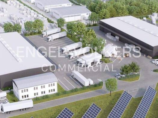 Halle/Industriefläche zur Miete provisionsfrei 2.100 m² Lagerfläche teilbar ab 5.059 m² Neuenhagen bei Berlin 15366