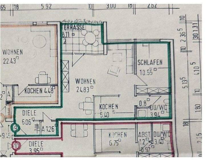 Wohnung zum Kauf 340.000 € 2 Zimmer 56 m² Weststadt Heidelberg 69115