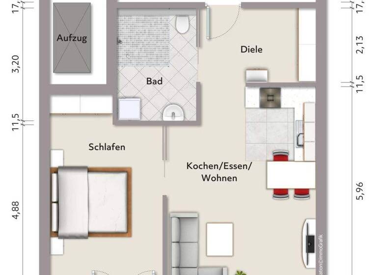 Wohnung zum Kauf 299.000 € 2 Zimmer 70 m² Varel 26316
