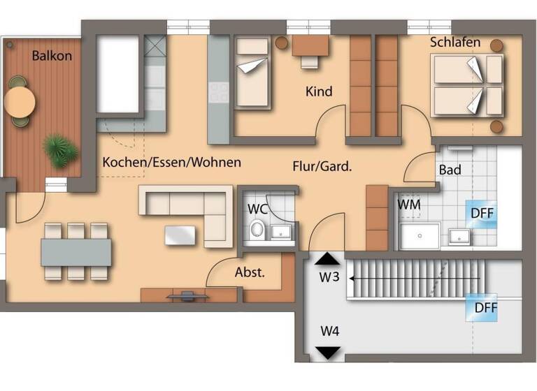 Wohnung zur Miete 850 € 3 Zimmer 85 m²<br/>Wohnfläche Hamberg Breitenbrunn 92363