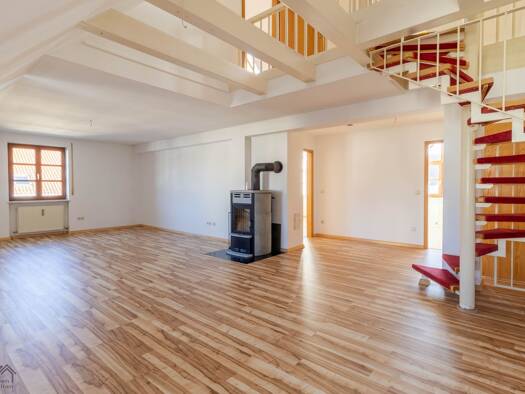 Maisonette zur Miete 1.400 € 3,5 Zimmer 118 m² Geschoss 2/3 frei ab sofort Pollinger Straße 1 Weilheim Weilheim in Oberbayern 82362