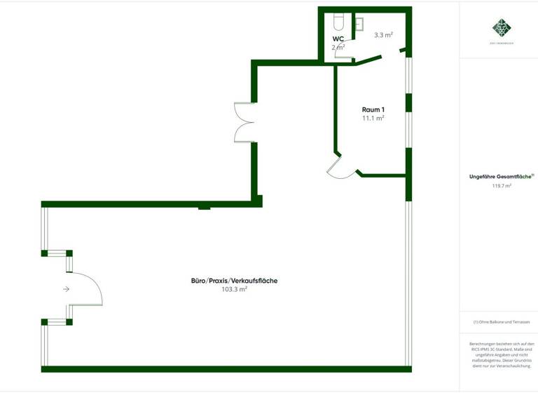Büro zur Miete 13,32 € Wörgl 6300