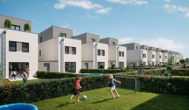Reihenmittelhaus zum Kauf - Neubau provisionsfrei 874.900 € 5 Zimmer 158,9 m² 394 m² Grundstück frei ab 01.12.2026 Laura-Bassi-Straße 7 Langen 4 Langen 63225