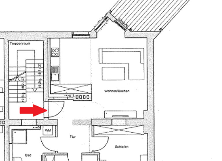 Wohnung zur Miete 831 € 3 Zimmer 83,1 m² 2. Geschoss frei ab 01.07.2026 Kirchhofstr. 31 A Neustadt Brandenburg an der Havel 14776