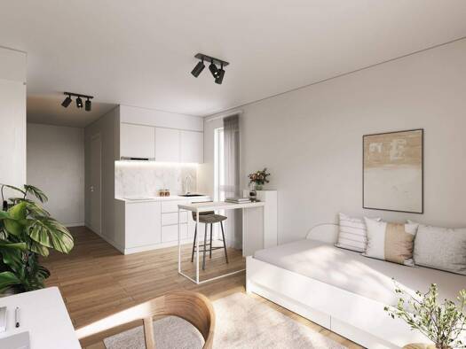 Wohnung zum Kauf - Neubau provisionsfrei als Kapitalanlage geeignet 227.900 € 1 Zimmer 26,2 m² Innenstadt Erlangen 91052