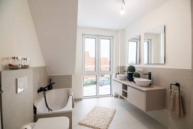 Doppelhaushälfte zum Kauf - Neubau provisionsfrei 439.000 € 5 Zimmer 143 m² 386 m² Grundstück Zur alten Mühle Erichshagen Nienburg (Weser) 31582