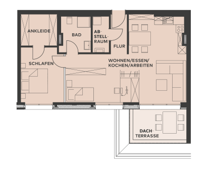 Wohnung zur Miete 960 € 2 Zimmer 77,3 m²<br/>Wohnfläche 01.02.2025<br/>Verfügbarkeit Wildeshausen 27793