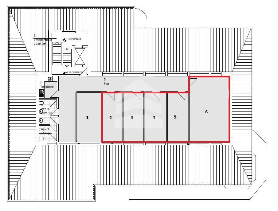 Bürogebäude zur Miete provisionsfrei 12 € 5 Zimmer 113,7 m²<br/>Bürofläche ab 113,7 m²<br/>Teilbarkeit Elsterstraße 8a Zentrum - West Leipzig 04109