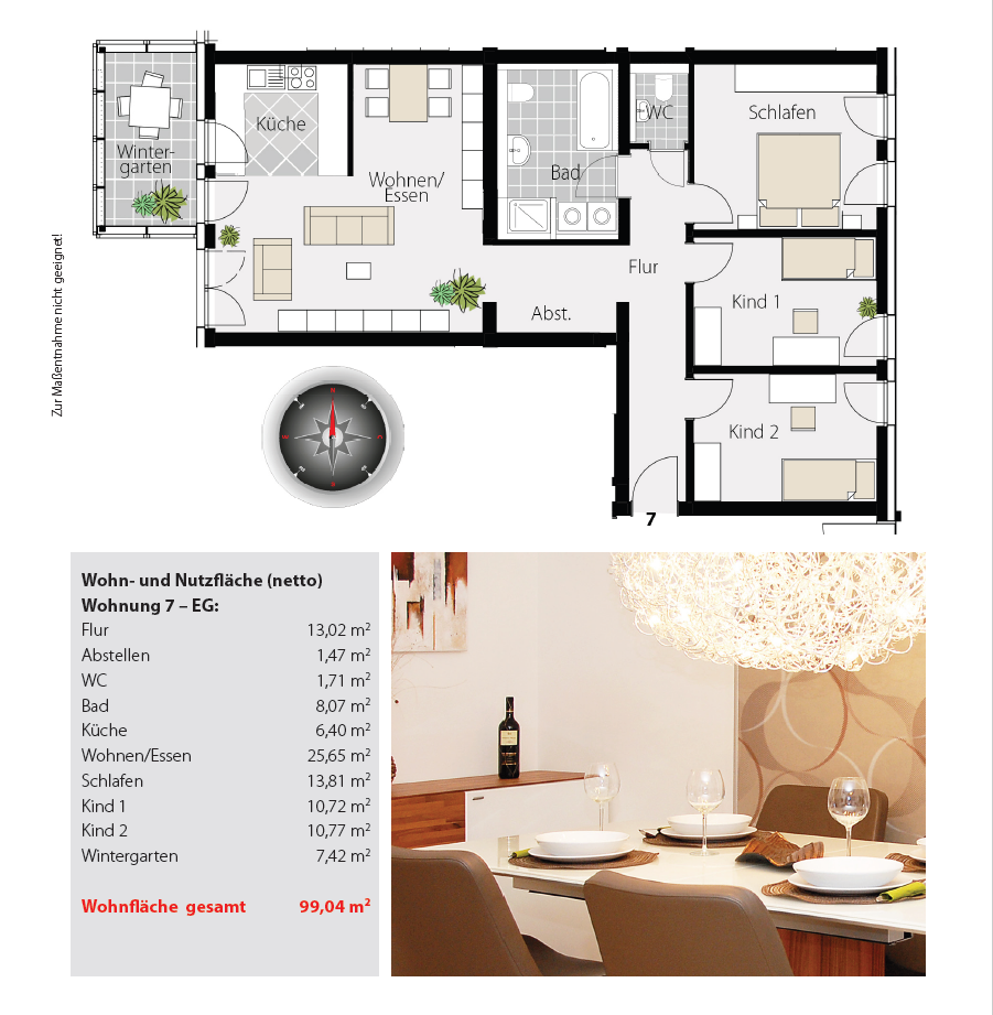 Terrassenwohnung zum Kauf 554.000 € 4 Zimmer 99 m²<br/>Wohnfläche EG<br/>Geschoss ab sofort<br/>Verfügbarkeit Kleinreuther Weg 54 Thon Nürnberg 90425