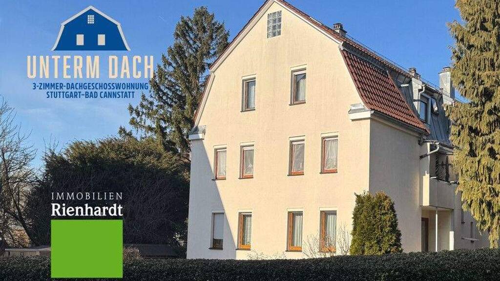 Wohnung zum Kauf 248.000 € 3 Zimmer 52 m² 2. Geschoss Bad Cannstatt Stuttgart 70374