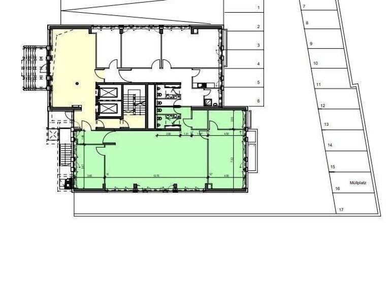 Bürogebäude zur Miete provisionsfrei 26 € 606 m² Bürofläche teilbar ab 206 m² Westend-Süd Frankfurt am Main 60325