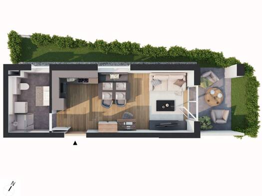 Wohnung zum Kauf - Erstbezug provisionsfrei 185.000 € 1 Zimmer 28,4 m² EG Franz-Prantl-Park 2 Jenbach 6200