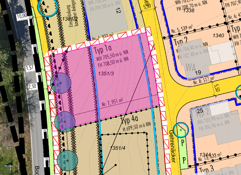 Grundstück zum Kauf 251.850 € 1.095 m² Grundstück frei ab sofort Waldburg 88289