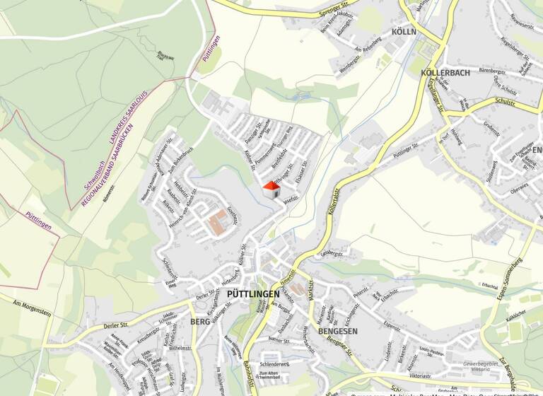 Doppelhaushälfte zum Kauf 179.000 € 157 m² 317 m² Grundstück Püttlingen 66346