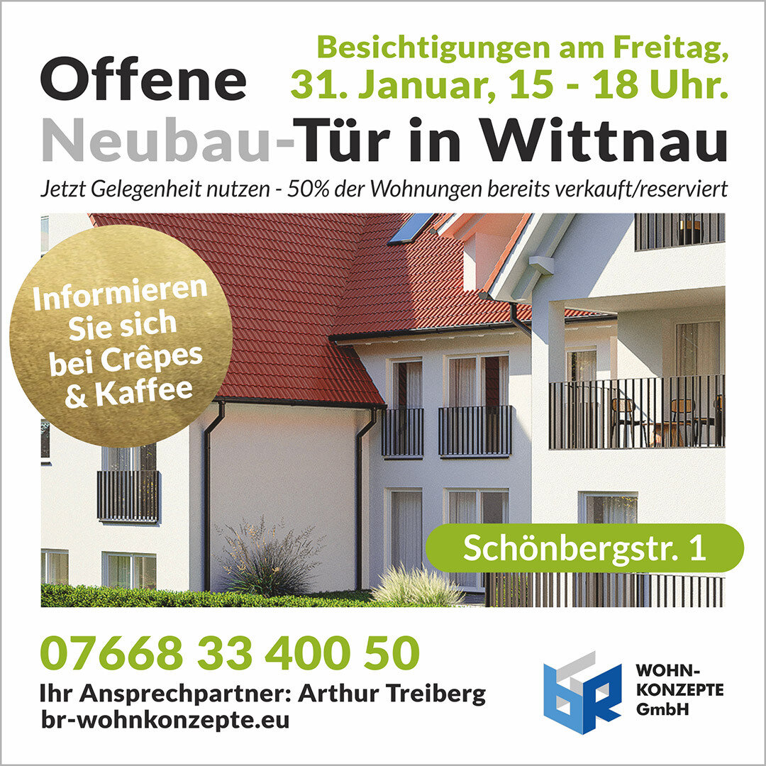 Wohnung zum Kauf provisionsfrei 510.000 € 4,5 Zimmer 119 m²<br/>Wohnfläche Schönbergstraße Wittnau 79299