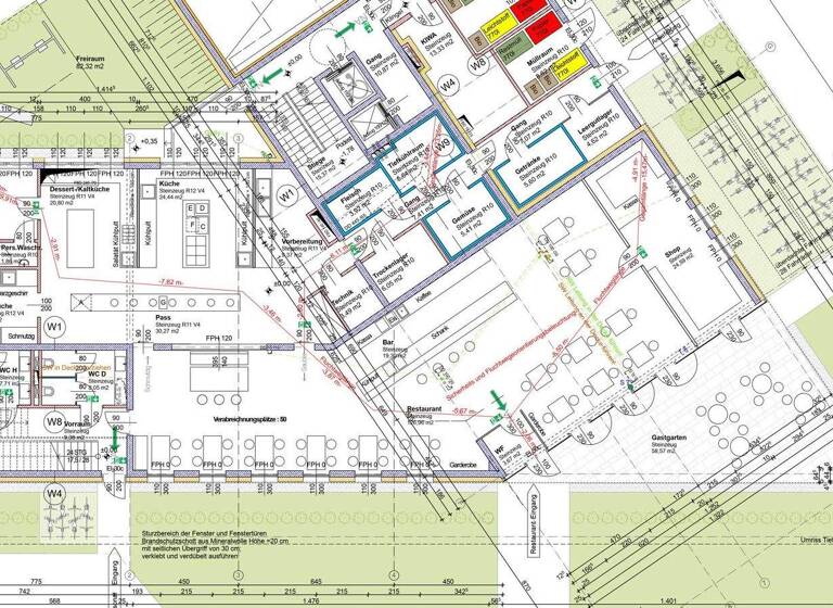 Restaurant zur Miete 6.851 € Lustenau Linz 4020