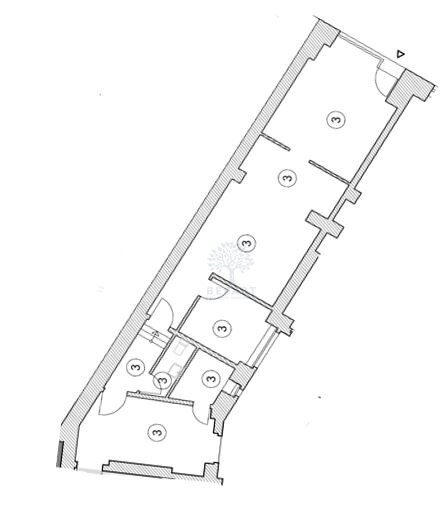 Bürofläche zum Kauf provisionsfrei 5.494 € 3 Zimmer 79,9 m²<br/>Bürofläche Damaschkestraße 31 Halensee Berlin 10711