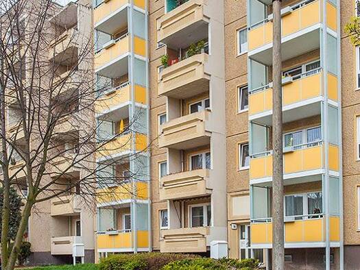Wohnung zur Miete 332 € 2 Zimmer 46,6 m² 2. Geschoss Ernst-Abbe-Straße 18 Melchendorf Erfurt 99097