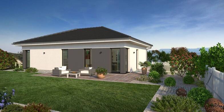 Bungalow zum Kauf 415.919 € 4 Zimmer 107,2 m² 613 m² Grundstück Walpertshofen Mietingen 88487