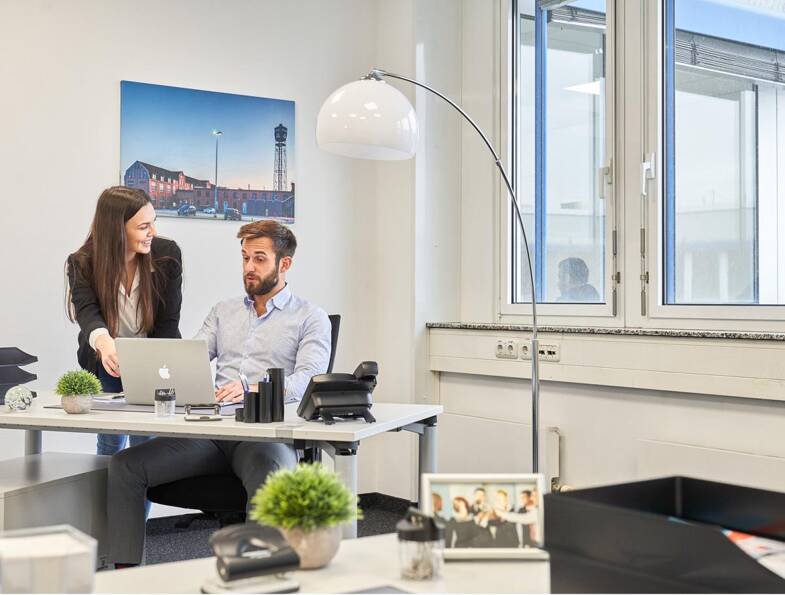 Bürofläche zur Miete 714 € 49,6 m² Bürofläche Brunhamstraße 21 Aubing-Lochhausen-Langwied München 81249