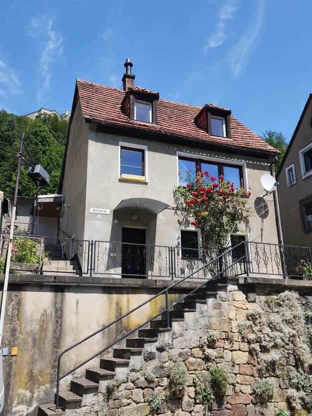 Einfamilienhaus zum Kauf 95.000 € 3 Zimmer 100 m² 250 m² Grundstück Bielatalstraße 82 Königstein Königstein 01824