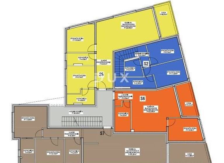 Wohnung zum Kauf 470.000 € 3 Zimmer 92 m² 1. Geschoss Privlaka