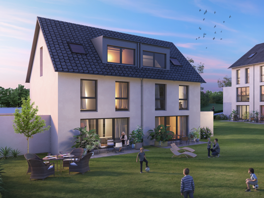 Doppelhaushälfte zum Kauf - Erstbezug 569.610 € 5,5 Zimmer 124,8 m² 189 m² Grundstück Heimsheim 71296