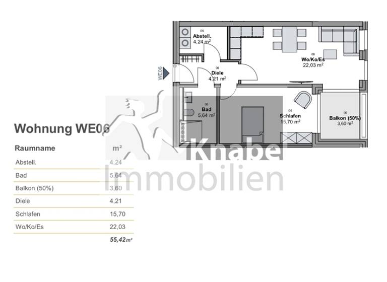 Wohnung zum Kauf - Erstbezug provisionsfrei 221.138 € 2 Zimmer 55,4 m² EG Melle-Mitte Melle 49324