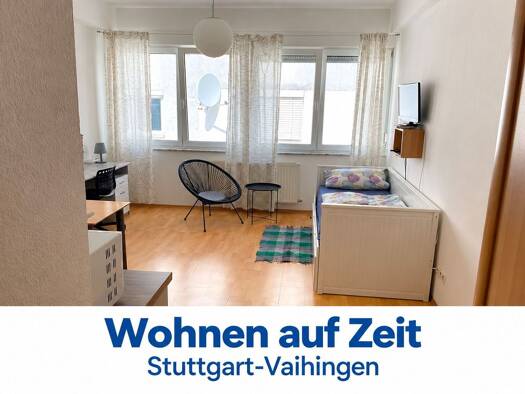Wohnung zur Miete auf Zeit 970 € 1 Zimmer 30 m² frei ab 03.01.2027 Ruppmannstraße Vaihingen Stuttgart 70565