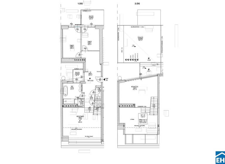 Wohnung zum Kauf - Erstbezug 1.480.000 € 3 Zimmer 114 m² 4. Geschoss Lustkandlgasse Wien,Alsergrund 1090