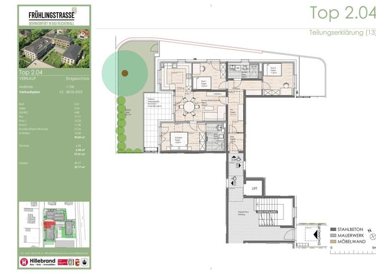 Wohnung zum Kauf 582.000 € 4 Zimmer 97 m²<br/>Wohnfläche EG<br/>Geschoss Karlstein Bad Reichenhall 83435