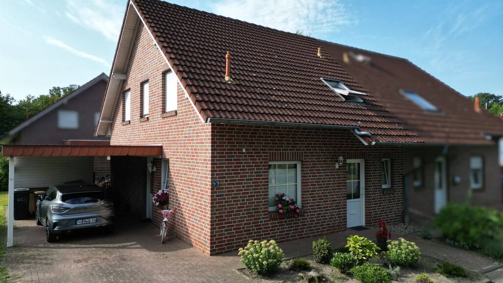 Doppelhaushälfte zum Kauf 175.000 € 5 Zimmer 116 m² Halverde Hopsten 48496