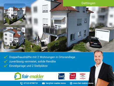 Mehrfamilienhaus zum Kauf 575.000 € 6,5 Zimmer 151,1 m² 240 m² Grundstück Dettingen an der Erms 72581