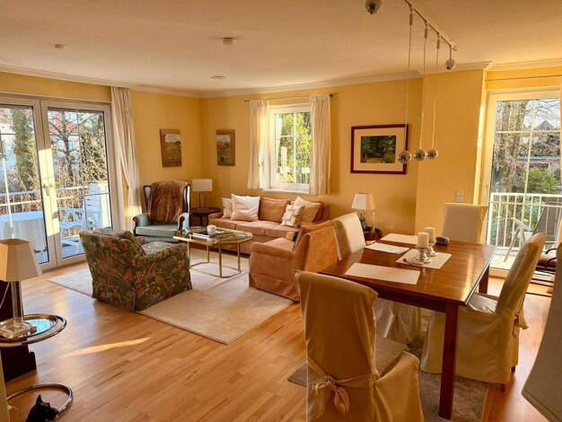 Wohnung zum Kauf provisionsfrei 699.000 € 3 Zimmer 83 m² 1. Geschoss Oberhachingerstr. 17 Grünwald 82031