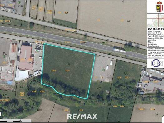 Gewerbegrundstück zur Miete 4.706 m² Grundstück Kallham 4720